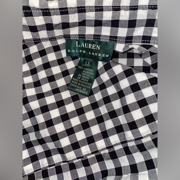 Lauren Ralph Lauren Sleeveless Gingham Tie crop top - Picture 3 of 11
